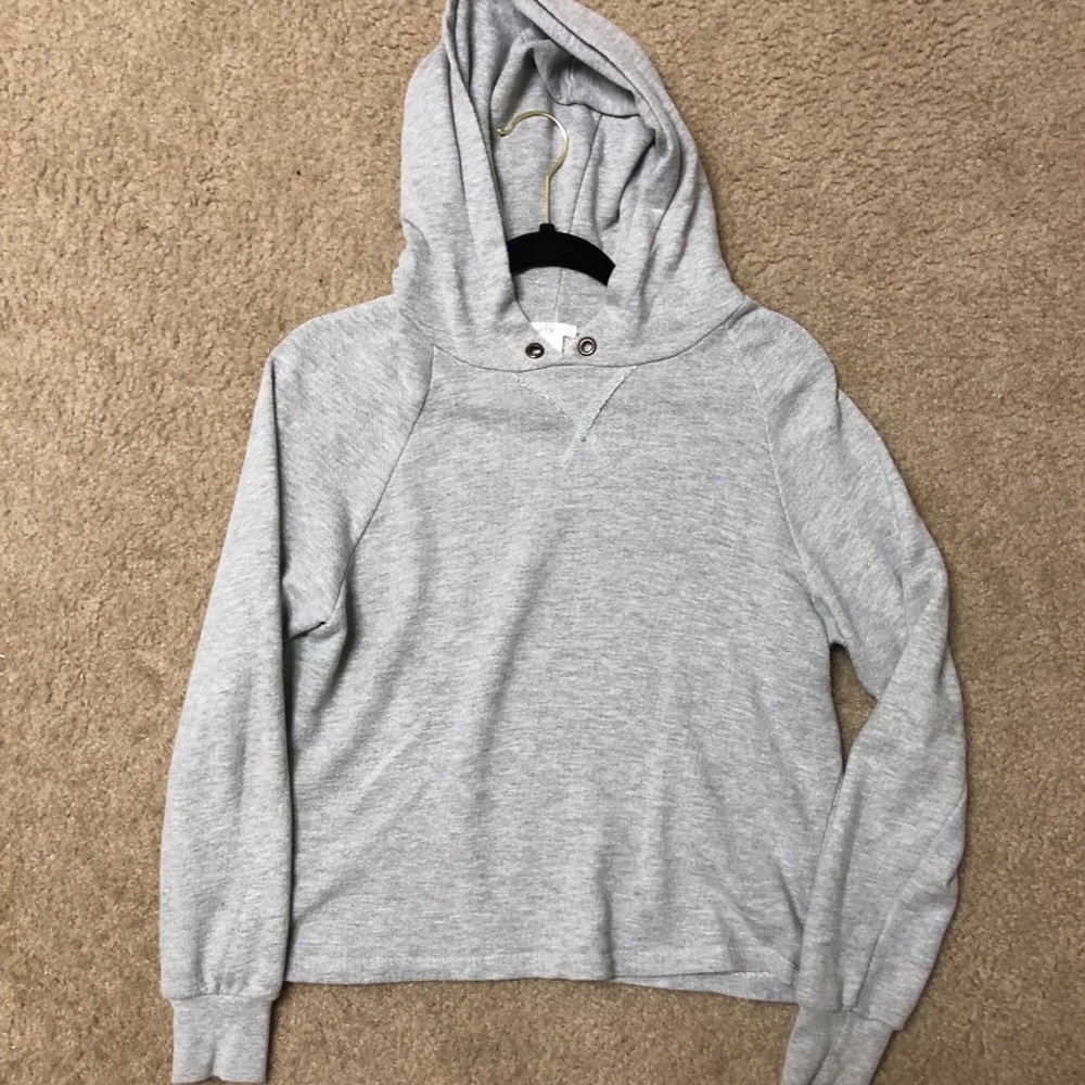 Gray hoodie